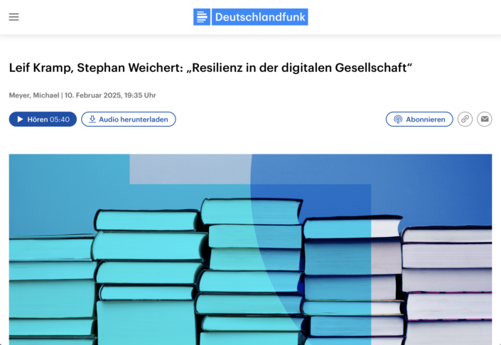 Screenshot Deutschlandfunk