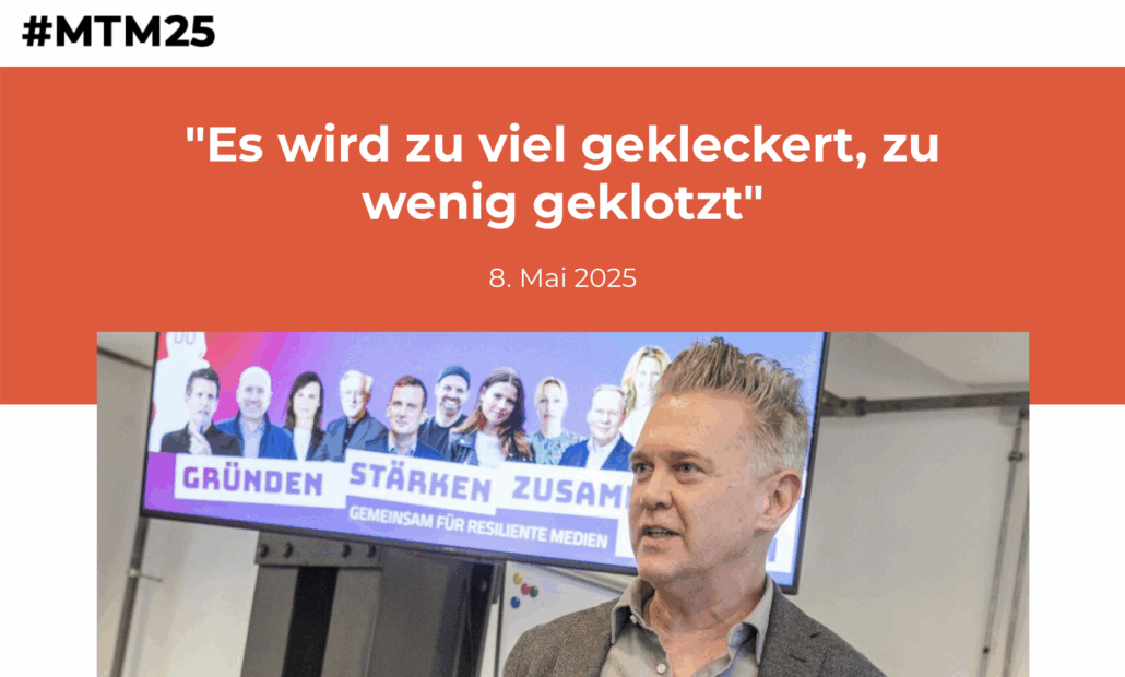 Screenshot von blog.medientage.de