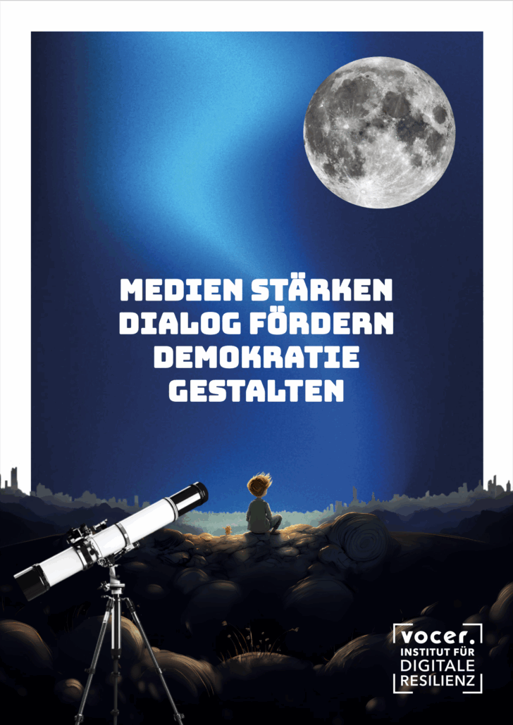 Cover der VOCER INSTITUT Broschüre 2025